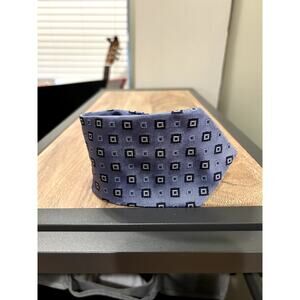 Brooks Brothers Blue Patterened Tie 3 inch width